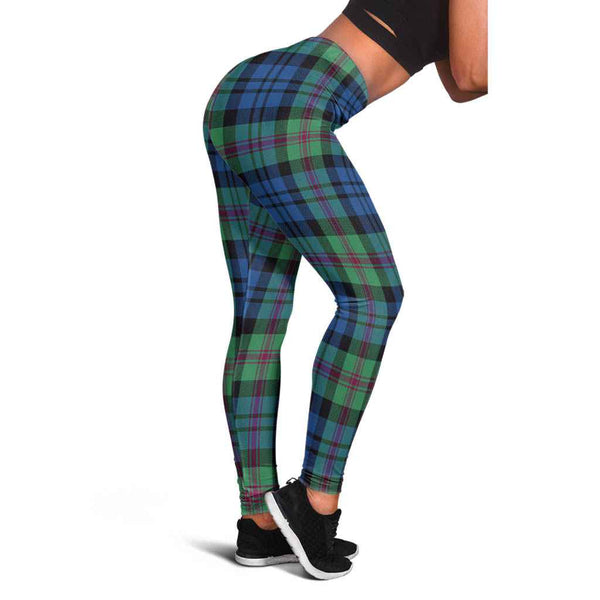 Scottish Baird Ancient Clan Tartan Women Leggings Tartan Plaid 1