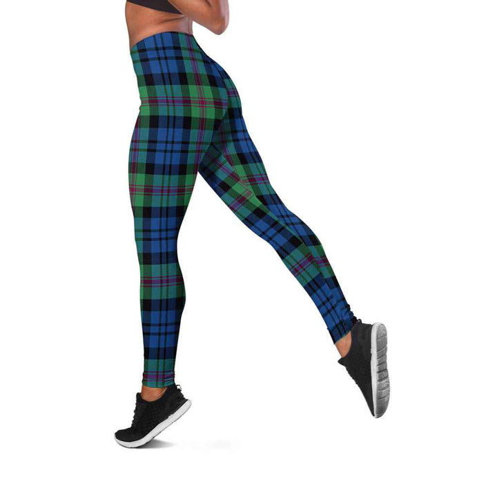 Scottish Baird Ancient Clan Tartan Women Leggings Tartan Plaid 2