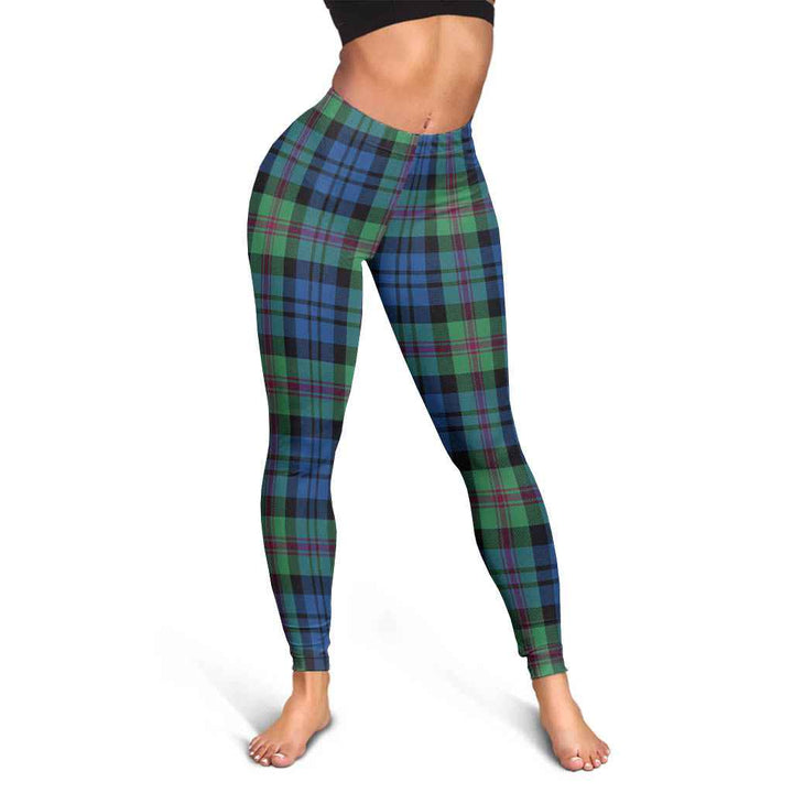 Scottish Baird Ancient Clan Tartan Women Leggings Tartan Plaid 3