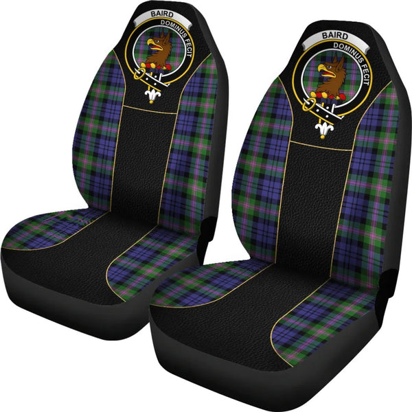 Scottish Baird Clan Crest Tartan Car Seat Covers - Special Style 2