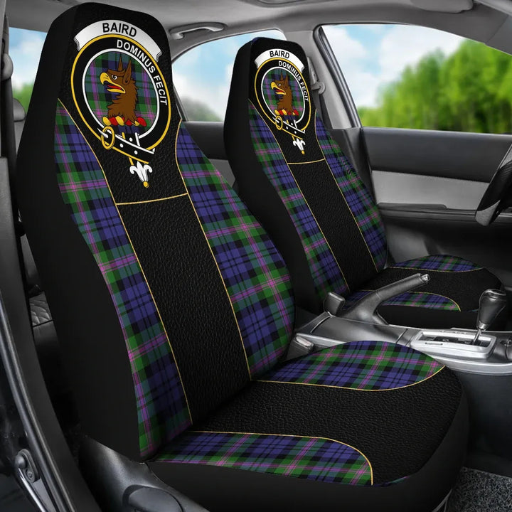 Scottish Baird Clan Crest Tartan Car Seat Covers - Special Style 3