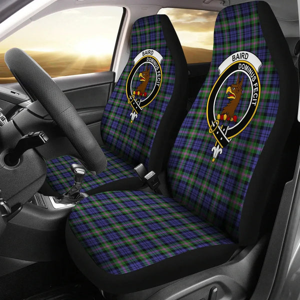 Scottish Baird Clan Crest Tartan Car Seat Covers 2