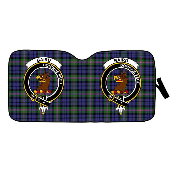 Scottish Baird Clan Crest Tartan Car Windshield Sun Shade Tartan Plaid 1