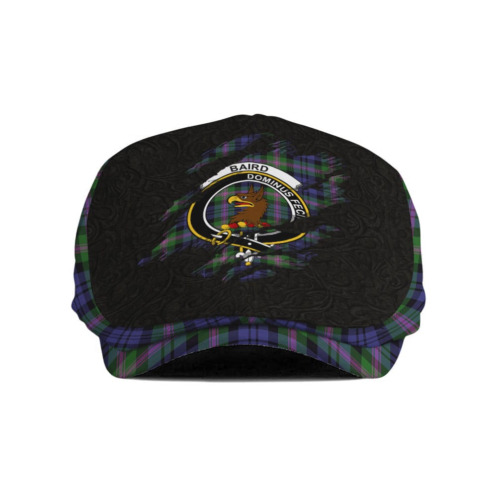 Scottish Baird Clan Crest Tartan Flat Cap - Scratch Style – Tartan Plaid