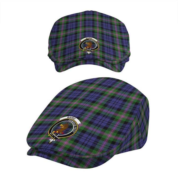 Scottish Baird Clan Crest Tartan Flat Cap Tartan Plaid 5