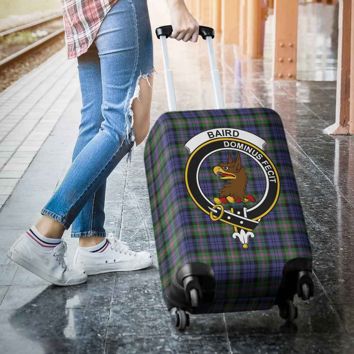 Scottish Baird Clan Crest Tartan Luggage Cover Tartan Plaid 3
