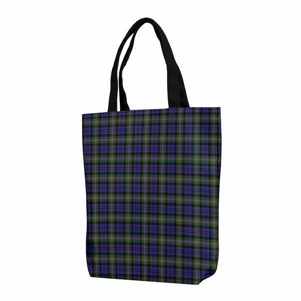 Scottish Baird Modern Clan Tartan Canvas Bag With Shoulder Strap Tartan Plaid 1