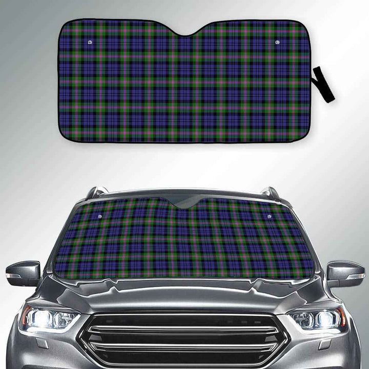 Scottish Baird Modern Clan Tartan Car Windshield Sun Shade Tartan Plaid 2