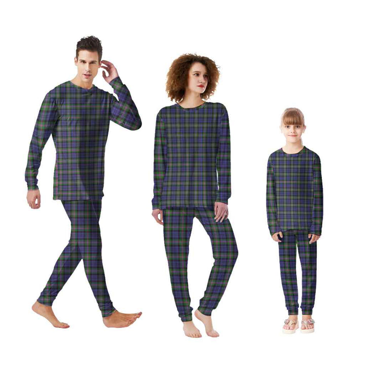 Scottish Baird Modern Clan Tartan Pajama Set Tartan Plaid