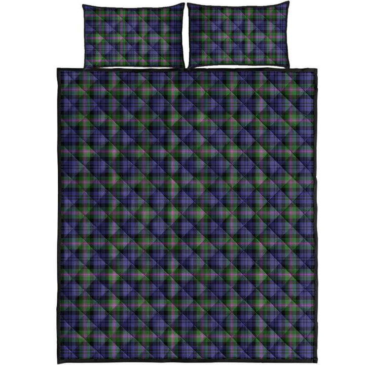 Scottish Baird Modern Clan Tartan Quilt Bed Set Tartan Plaid 1