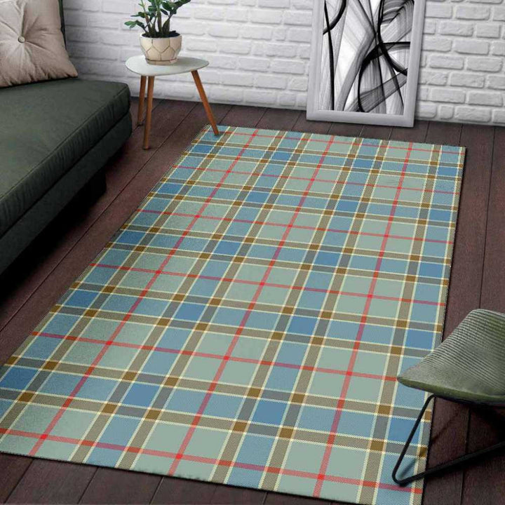 Scottish Balfour Blue Clan Tartan Area Rug Tartan Plaid 3