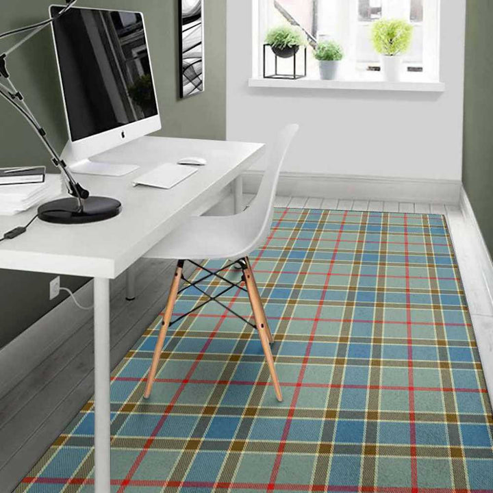 Scottish Balfour Blue Clan Tartan Area Rug Tartan Plaid 4