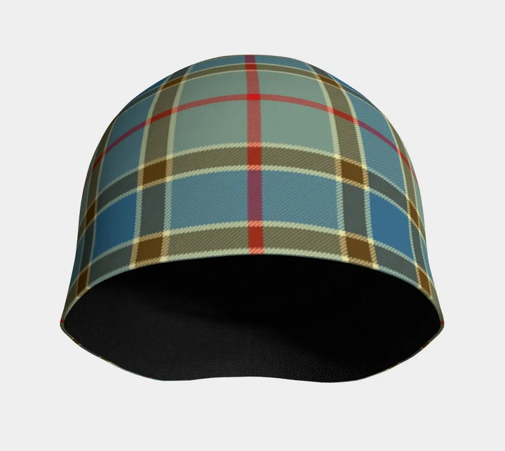Scottish Balfour Blue Clan Tartan Beanie 3 Tartan Plaid