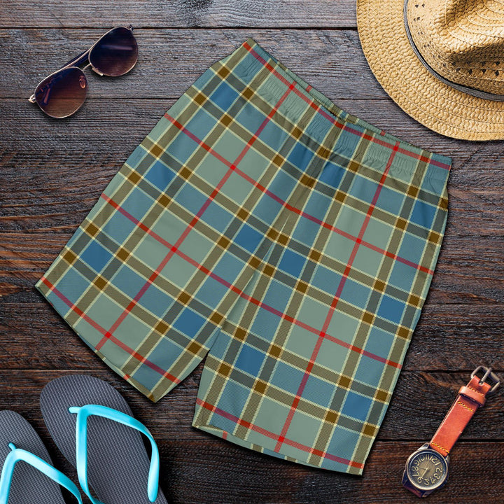 Scottish Balfour Blue Clan Tartan Men's Shorts