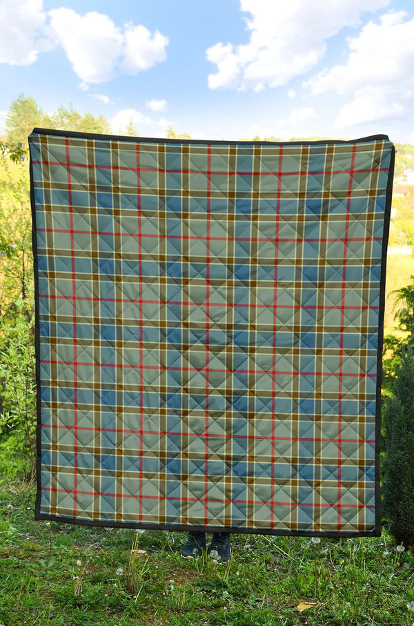 Scottish Balfour Blue Clan Tartan Quilt Tartan Plaid 2