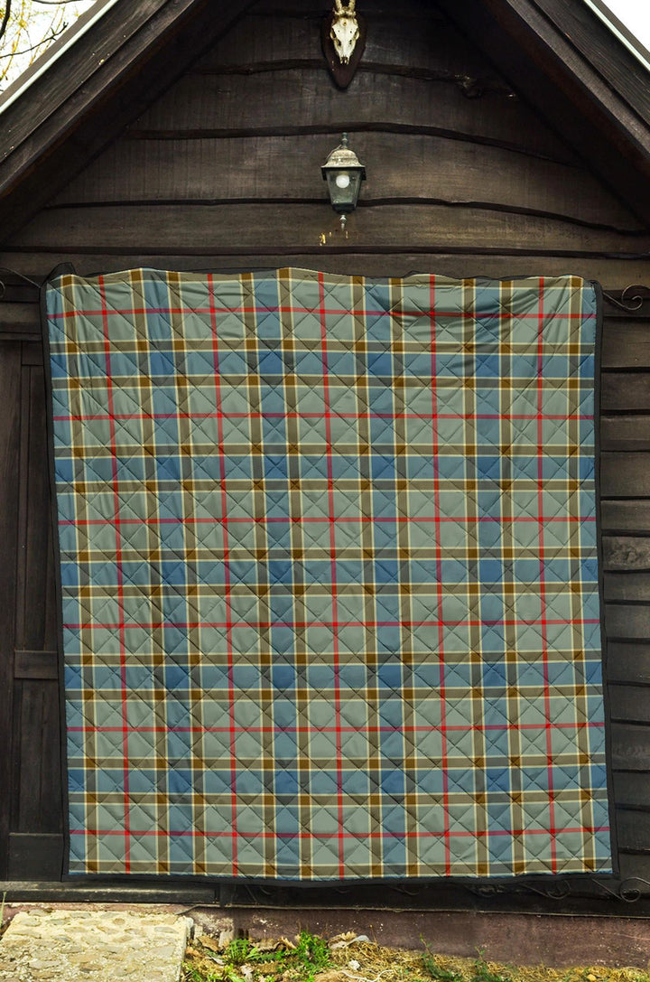 Scottish Balfour Blue Clan Tartan Quilt Tartan Plaid 3