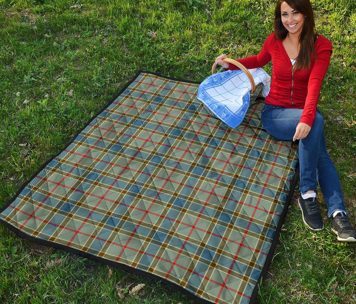 Scottish Balfour Blue Clan Tartan Quilt Tartan Plaid 4