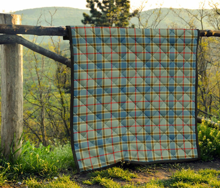 Scottish Balfour Blue Clan Tartan Quilt Tartan Plaid 6