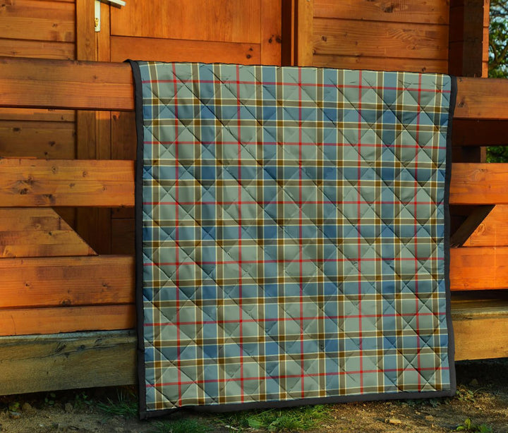 Scottish Balfour Blue Clan Tartan Quilt Tartan Plaid 7