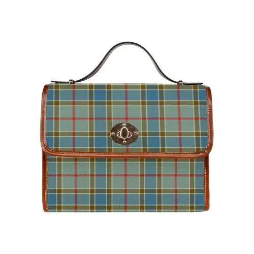 Scottish Balfour Blue Clan Tartan Waterproof Canvas Bag Tartan Plaid 2