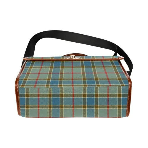 Scottish Balfour Blue Clan Tartan Waterproof Canvas Bag Tartan Plaid 5