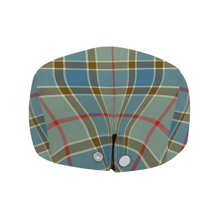 Scottish Balfour Clan Crest Tartan Flat Cap Tartan Plaid 4