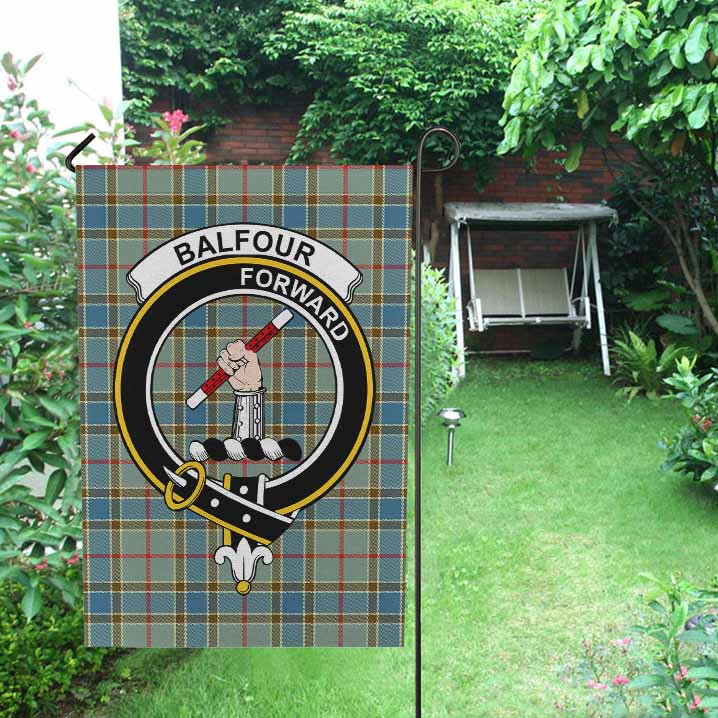 Scottish Balfour Clan Crest Tartan Garden Flag Tartan Plaid 2