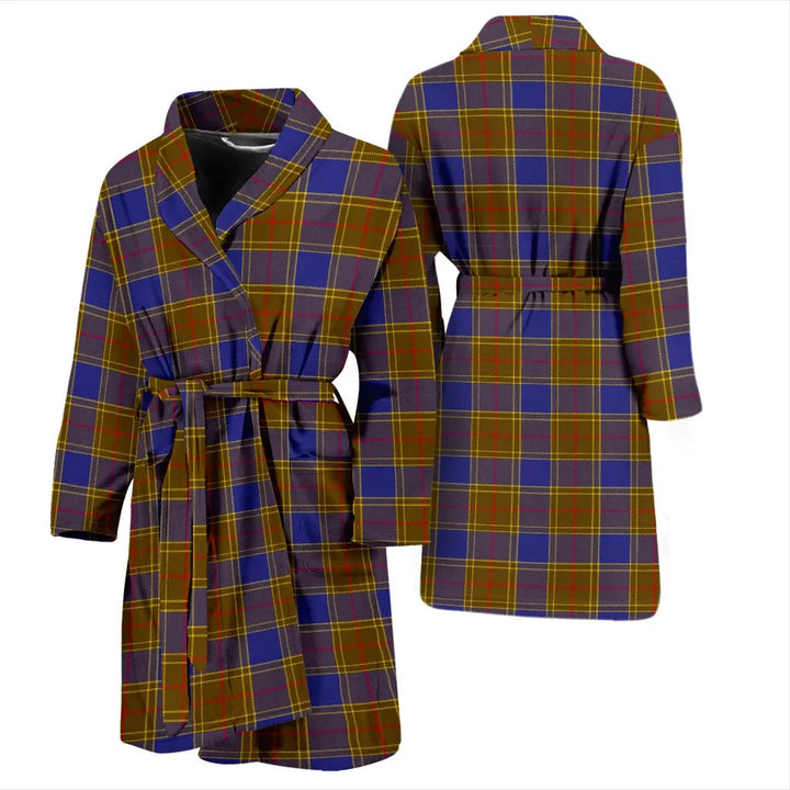 Scottish Balfour Modern Clan Tartan Bathrobe 3