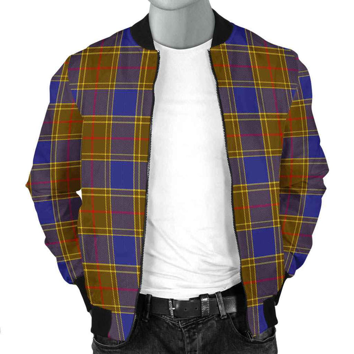 Scottish Balfour Modern Clan Tartan Bomber Jacket Tartan Plaid 2