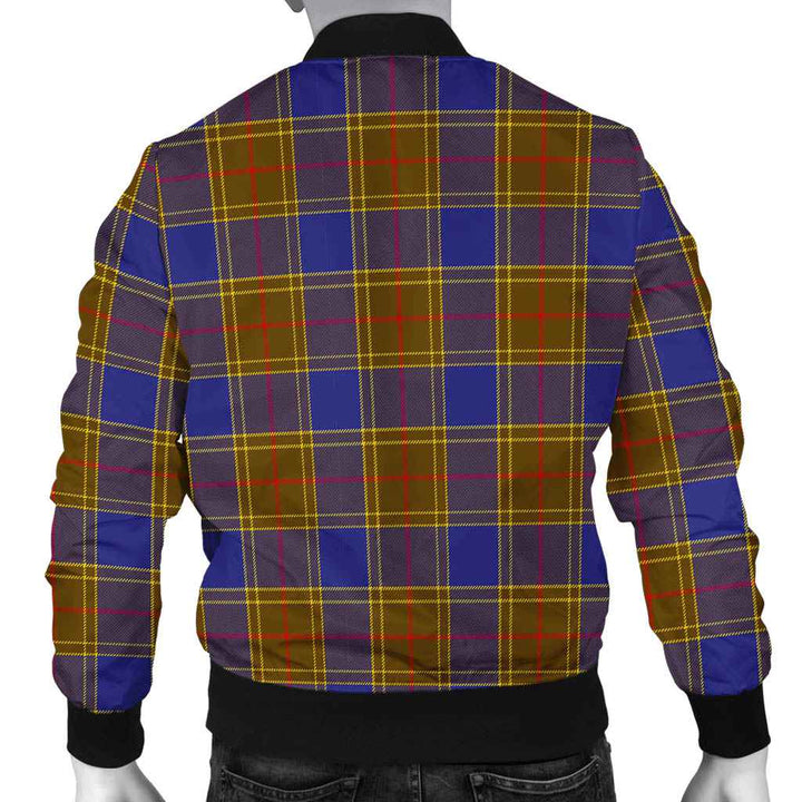 Scottish Balfour Modern Clan Tartan Bomber Jacket Tartan Plaid 3