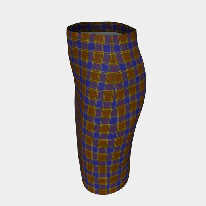 Scottish Balfour Modern Clan Tartan Fitted Skirt Tartan Plaid 2