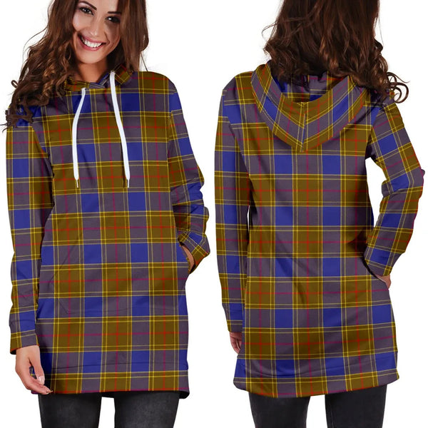 Scottish Balfour Modern Clan Tartan Hoodie Dress