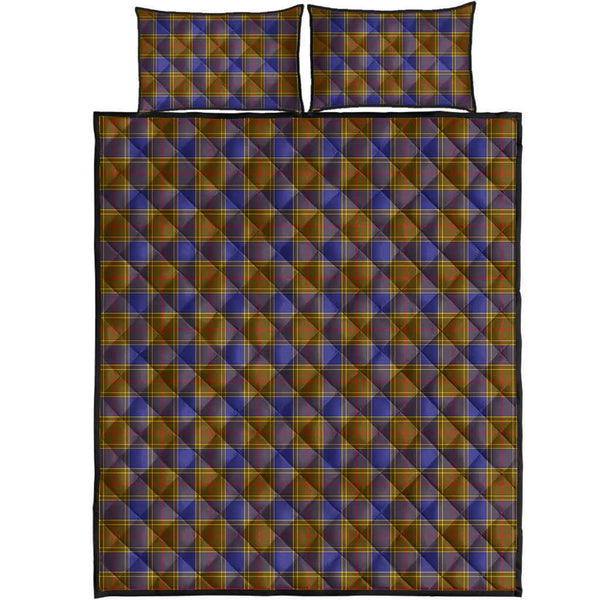 Scottish Balfour Modern Clan Tartan Quilt Bed Set Tartan Plaid 1