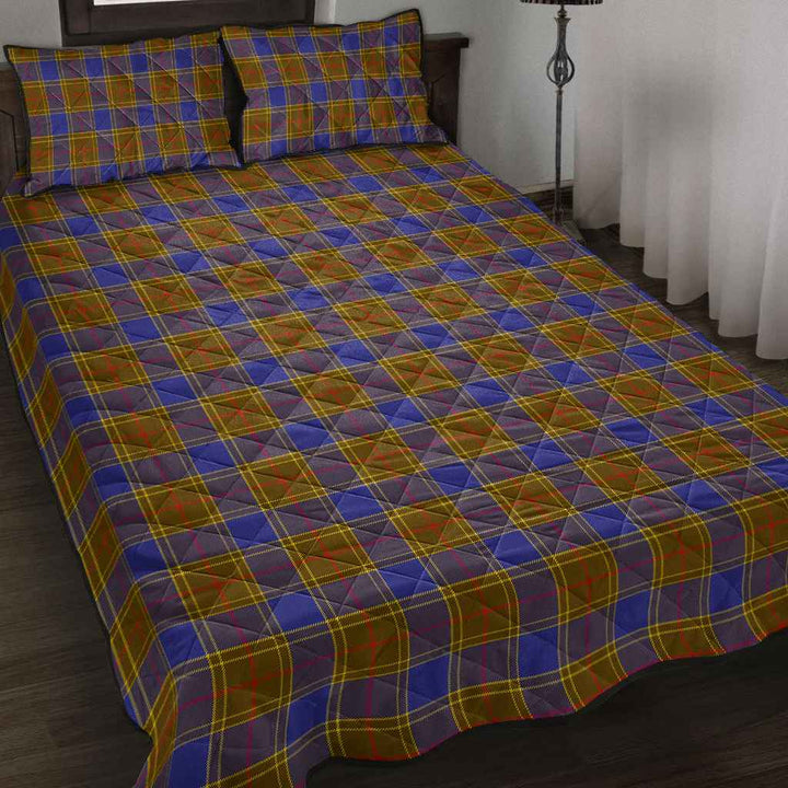 Scottish Balfour Modern Clan Tartan Quilt Bed Set Tartan Plaid 2