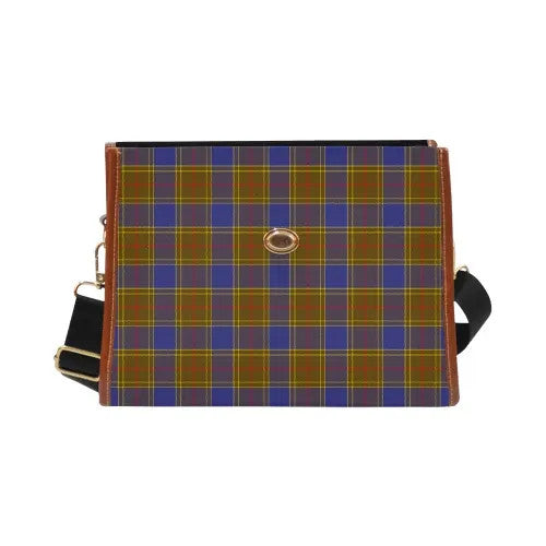 Scottish Balfour Modern Clan Tartan Waterproof Canvas Bag Tartan Plaid 1