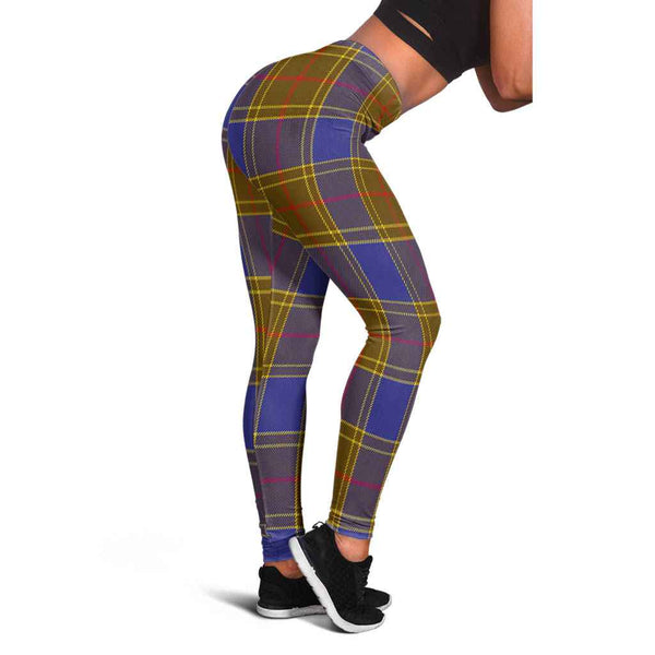 Scottish Balfour Modern Clan Tartan Women Leggings Tartan Plaid 1