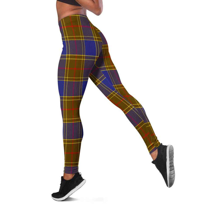 Scottish Balfour Modern Clan Tartan Women Leggings Tartan Plaid 2
