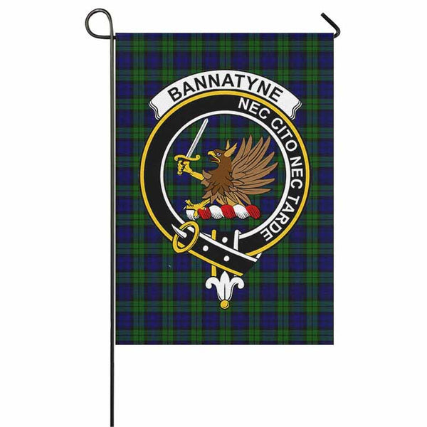 Scottish Bannatyne Clan Crest Tartan Garden Flag Tartan Plaid 1
