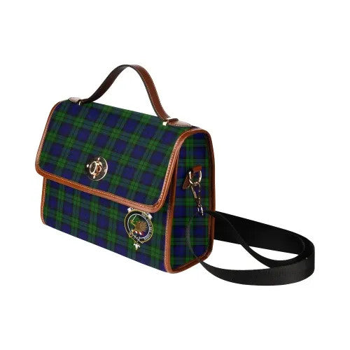 Scottish Bannatyne Clan Crest Tartan Waterproof Canvas Bag Tartan Plaid 4