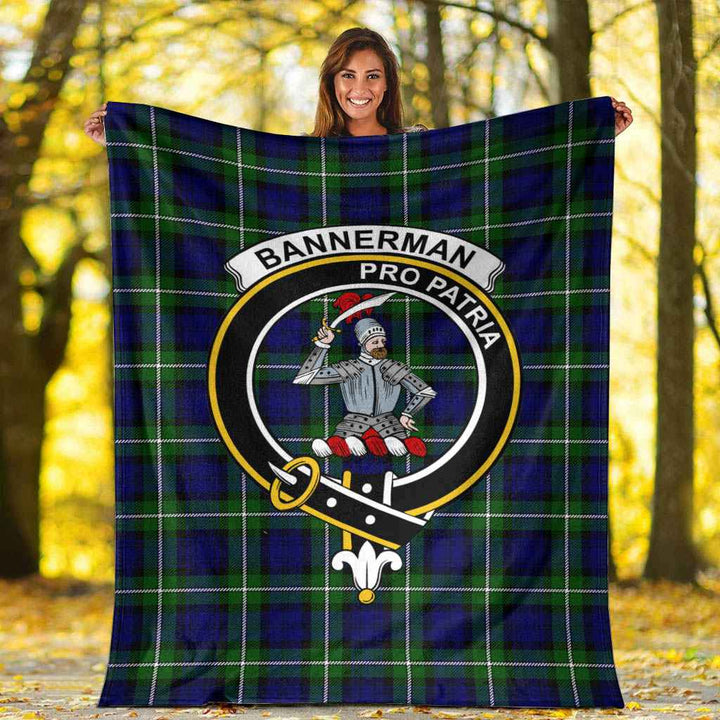 Scottish Bannerman Clan Crest Tartan Blanket Tartan Plaid 6
