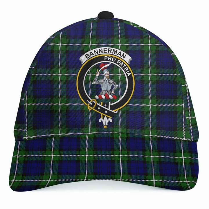 Scottish Bannerman Clan Crest Tartan Cap Tartan Plaid 1
