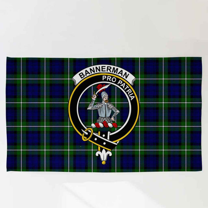 Scottish Bannerman Clan Crest Tartan Flag Parade Tartan Plaid 3