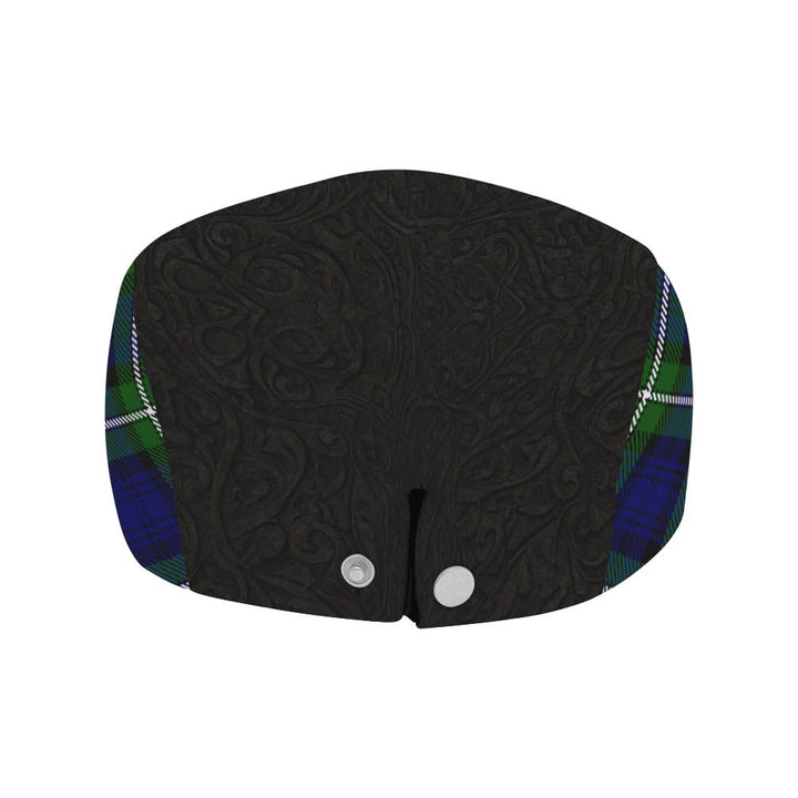 Scottish Bannerman Clan Crest Tartan Flat Cap - Scratch Style Tartan Plaid 4