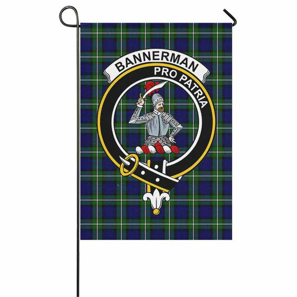 Scottish Bannerman Clan Crest Tartan Garden Flag Tartan Plaid 1