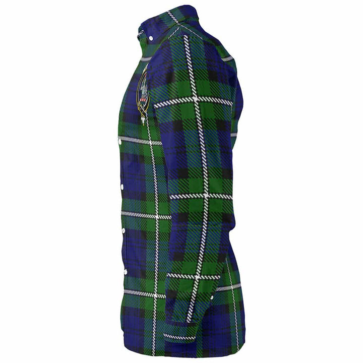 Scottish Bannerman Clan Crest Tartan Long Sleeve Shirt Tartan Plaid
