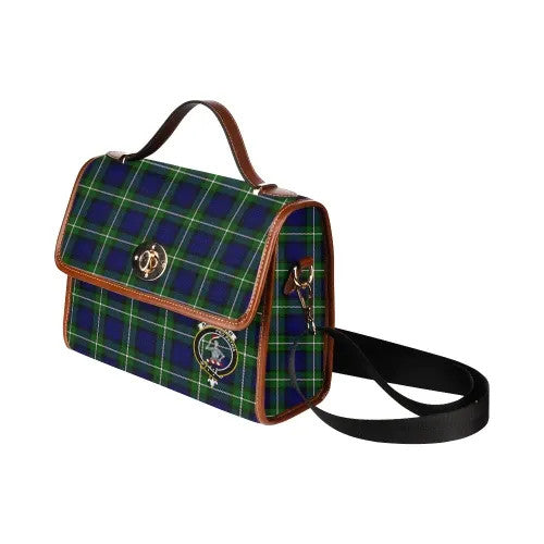 Scottish Bannerman Clan Crest Tartan Waterproof Canvas Bag Tartan Plaid 4
