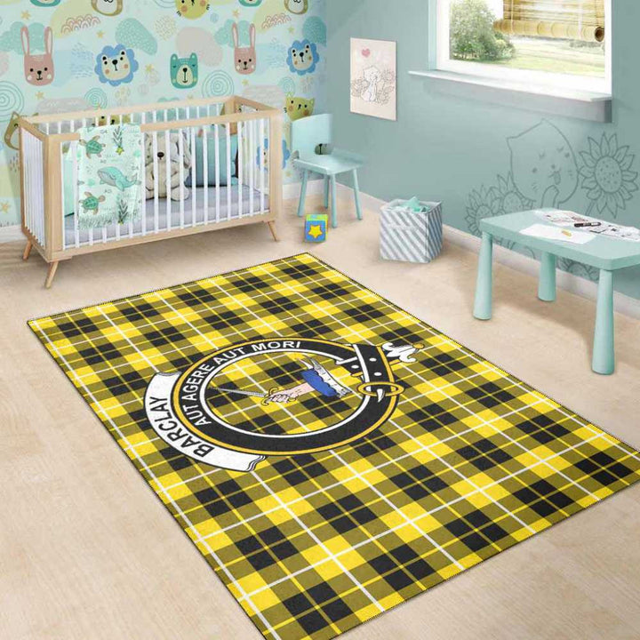 Scottish Barclay Clan Crest Tartan Area Rug Tartan Plaid 5