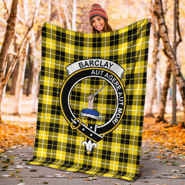 Scottish Barclay Clan Crest Tartan Blanket Tartan Plaid 4
