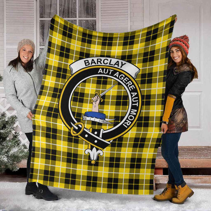 Scottish Barclay Clan Crest Tartan Blanket Tartan Plaid 5