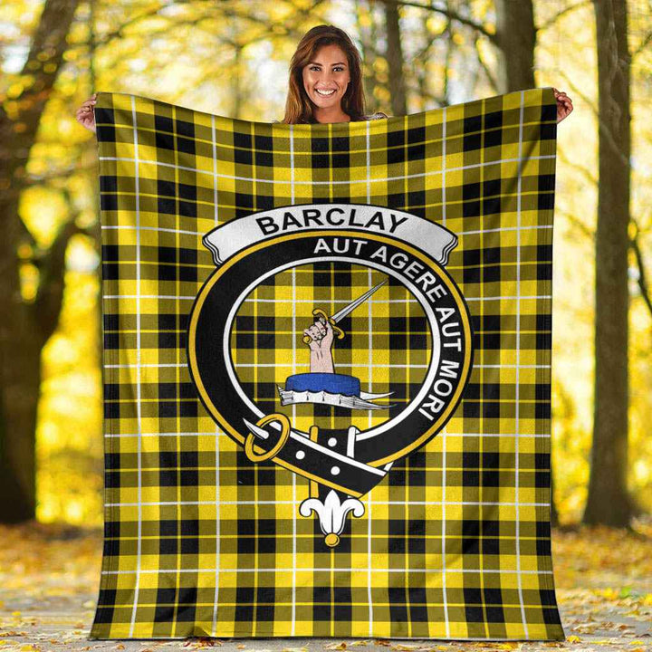 Scottish Barclay Clan Crest Tartan Blanket Tartan Plaid 6
